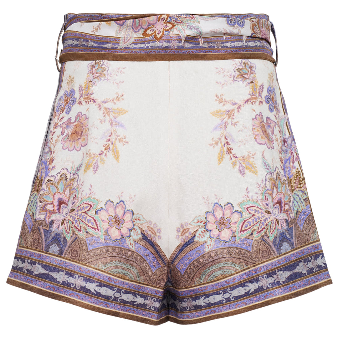 Luna Scarf Tie Shorts