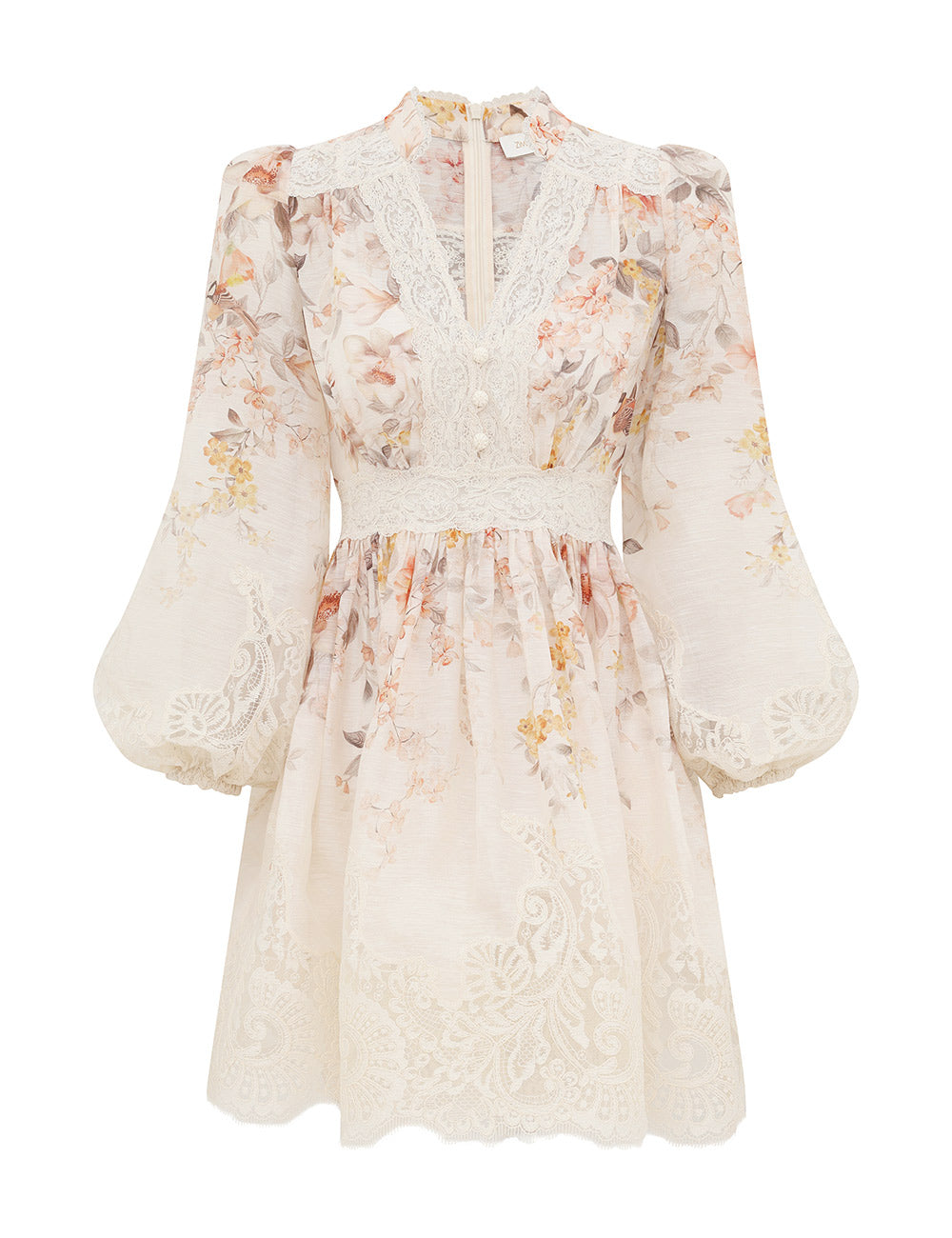 Luna Lace Lantern Dress