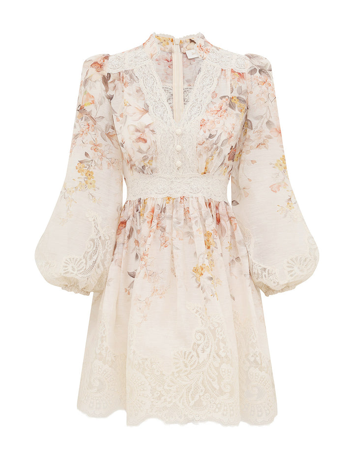 Luna Lace Lantern Dress