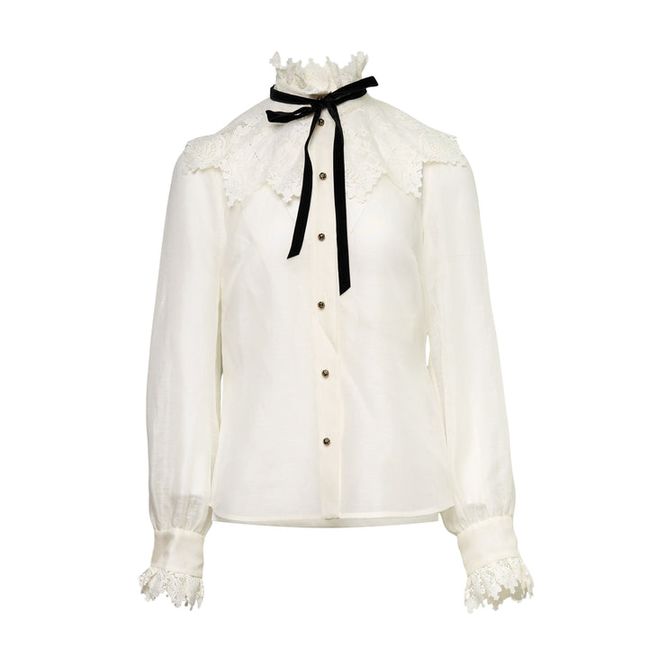 Luna Collared Blouse