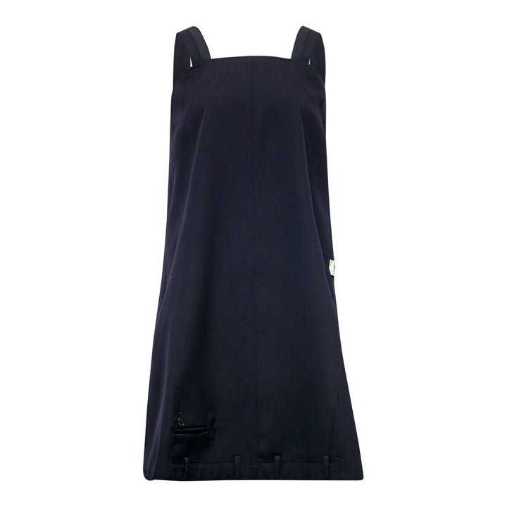 Waist Panel Detail Wide Dress