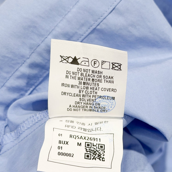 Drawstring Cropped Shirt