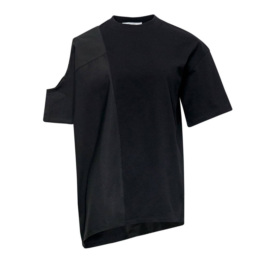 Half Fabric Mixed Top