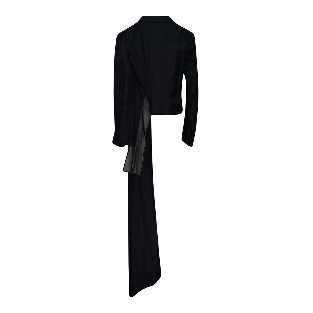 Yohji Yamamoto Combination Short Jacket – Available at Club 21, Official Retailer in Singapore, Malaysia & Thailand with Global Shipping Online