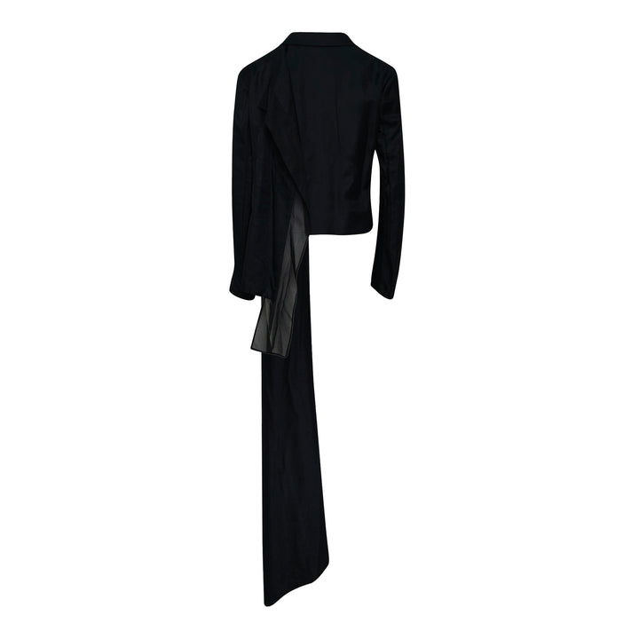 Yohji Yamamoto Combination Short Jacket – Available at Club 21, Official Retailer in Singapore, Malaysia & Thailand with Global Shipping Online