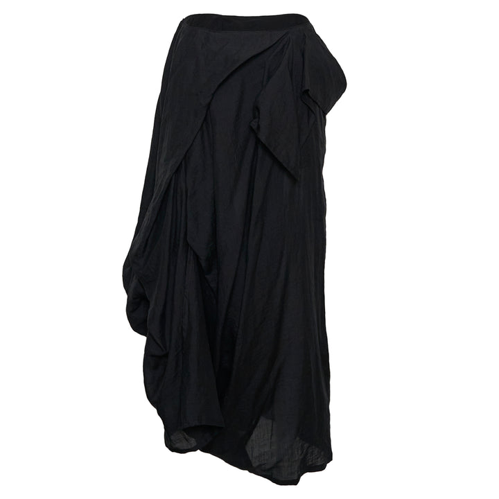 Yohji Yamamoto Draped Skirt – Available at Club 21, Official Retailer in Singapore, Malaysia & Thailand with Global Shipping Online