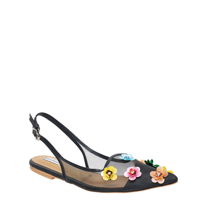 Ava Floral Flat Shoes