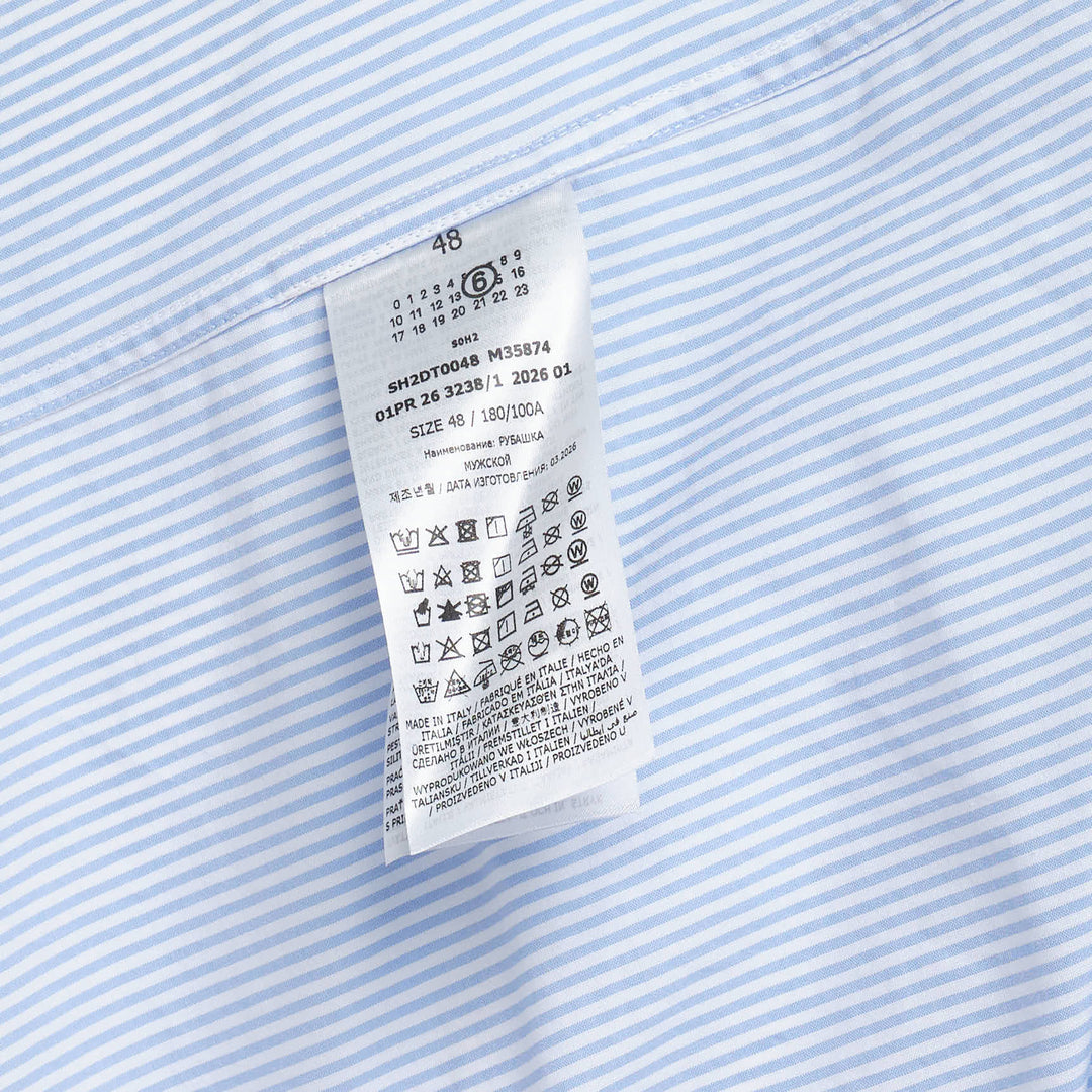 MM6 Long Sleeve Striped Shirt – Available at Club 21, Official Retailer in Singapore, Malaysia & Thailand with Global Shipping Online