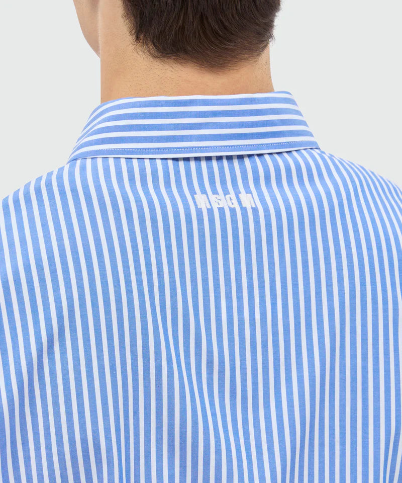M Logo Striped Shirt