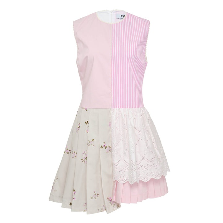 Patchwork Floral Dress