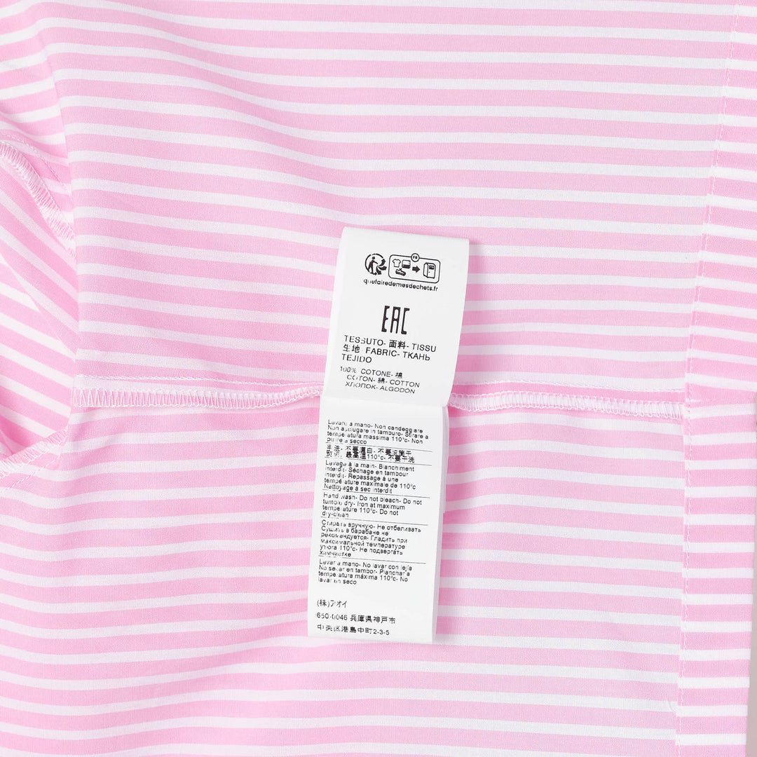Striped Cotton Pop Shirt