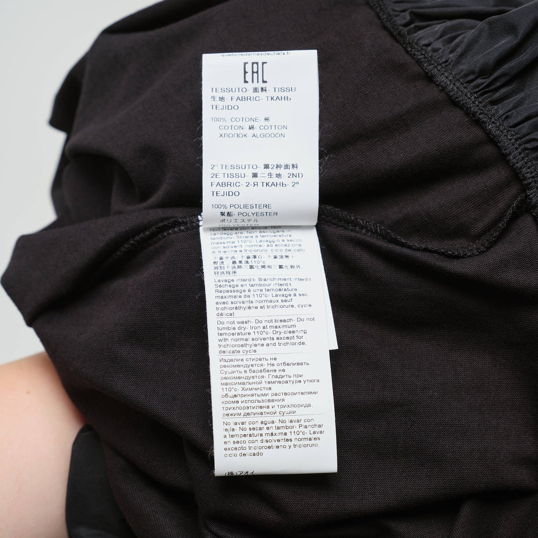 Two Colors Flared T-Shirt