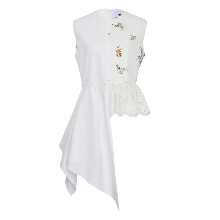 Patchwork Floral Top