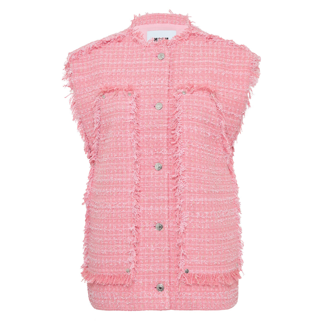 Boucle Tweed Vest