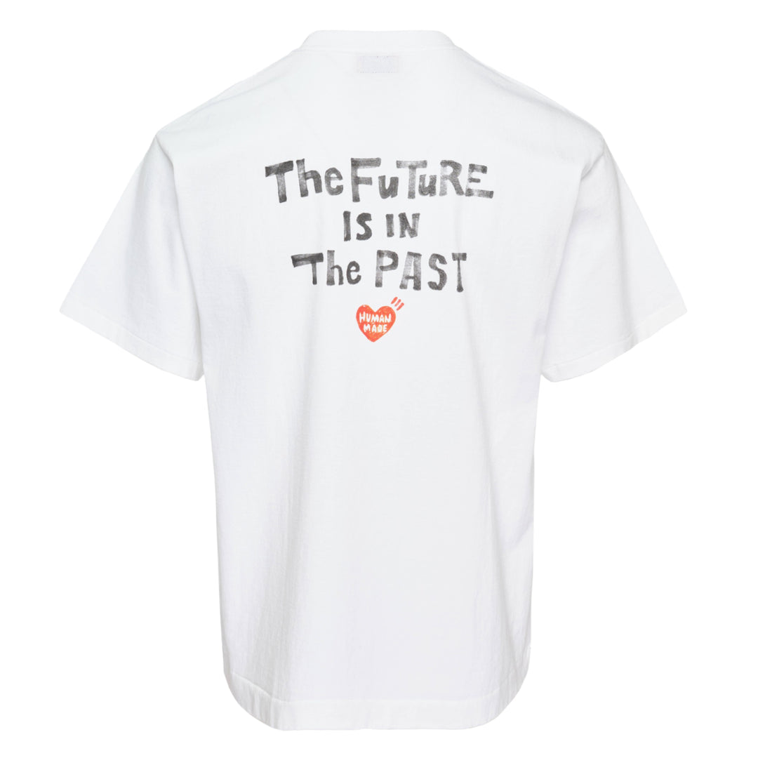 Human Made Baseball Graphic T-Shirt in heather grey, featuring an illustrated group of bear characters in baseball uniforms spelling out Human Made, with the brand wordmark printed below the graphic