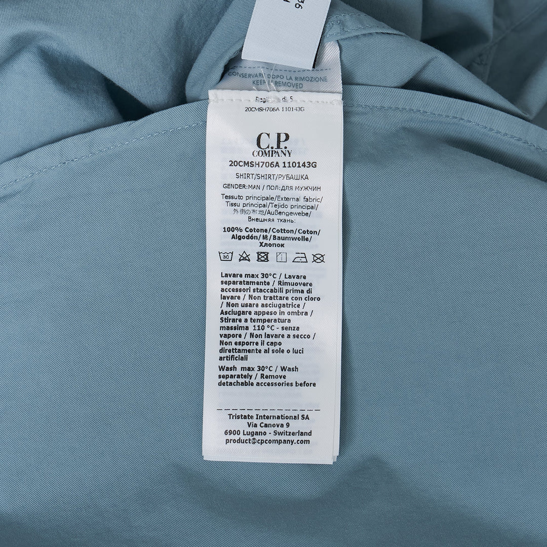 Organic Gabardine Long Sleeve Shirt