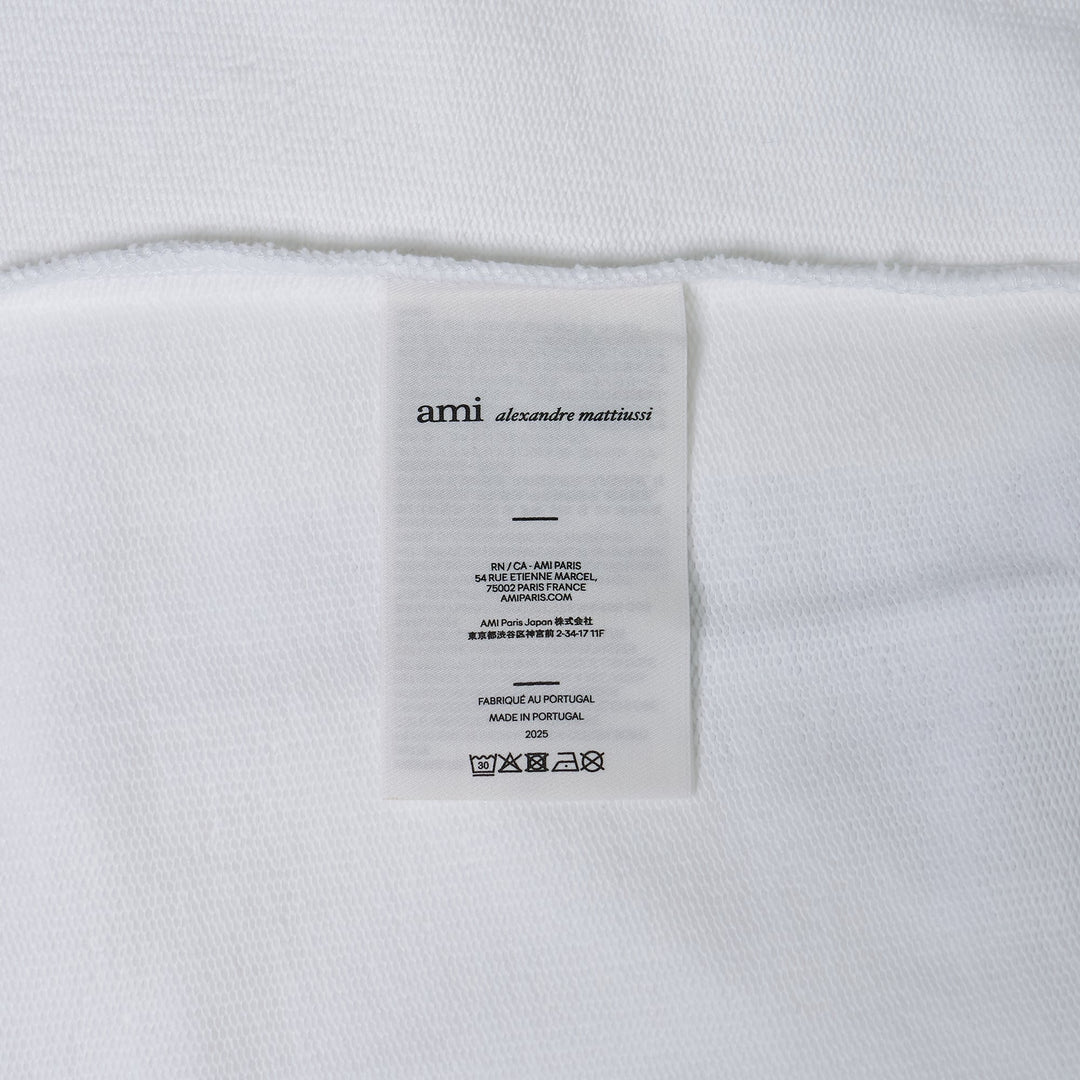 Contrasted AMI De Coeur Hoodie