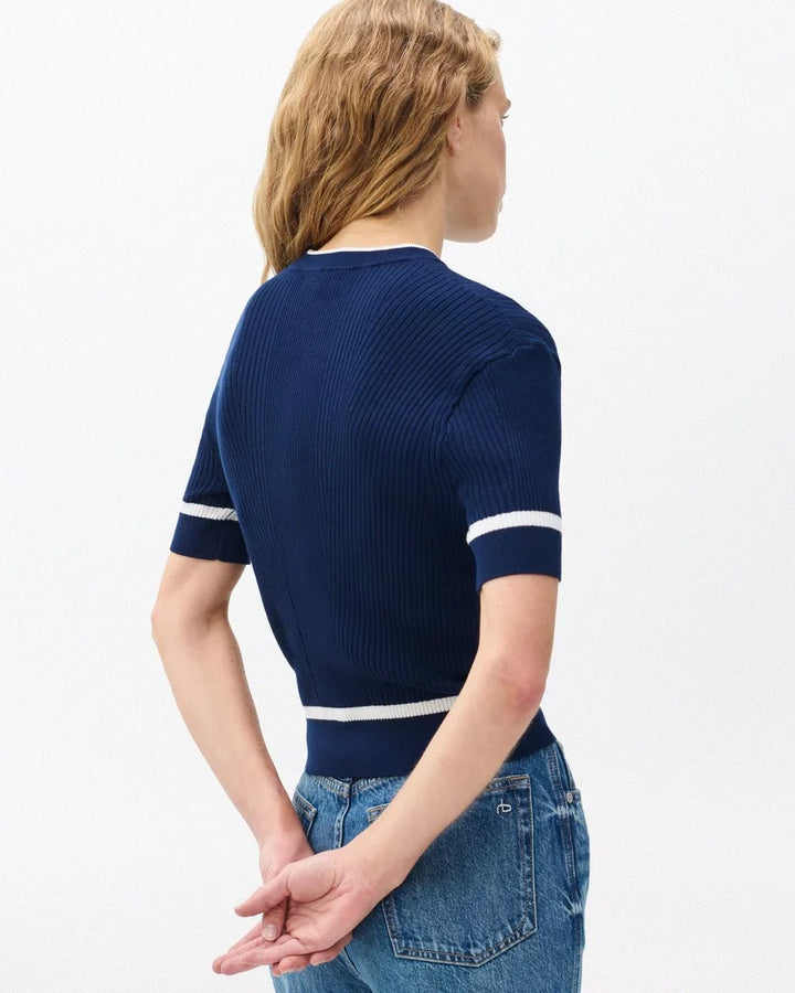 Kassy Rib Short Sleeve