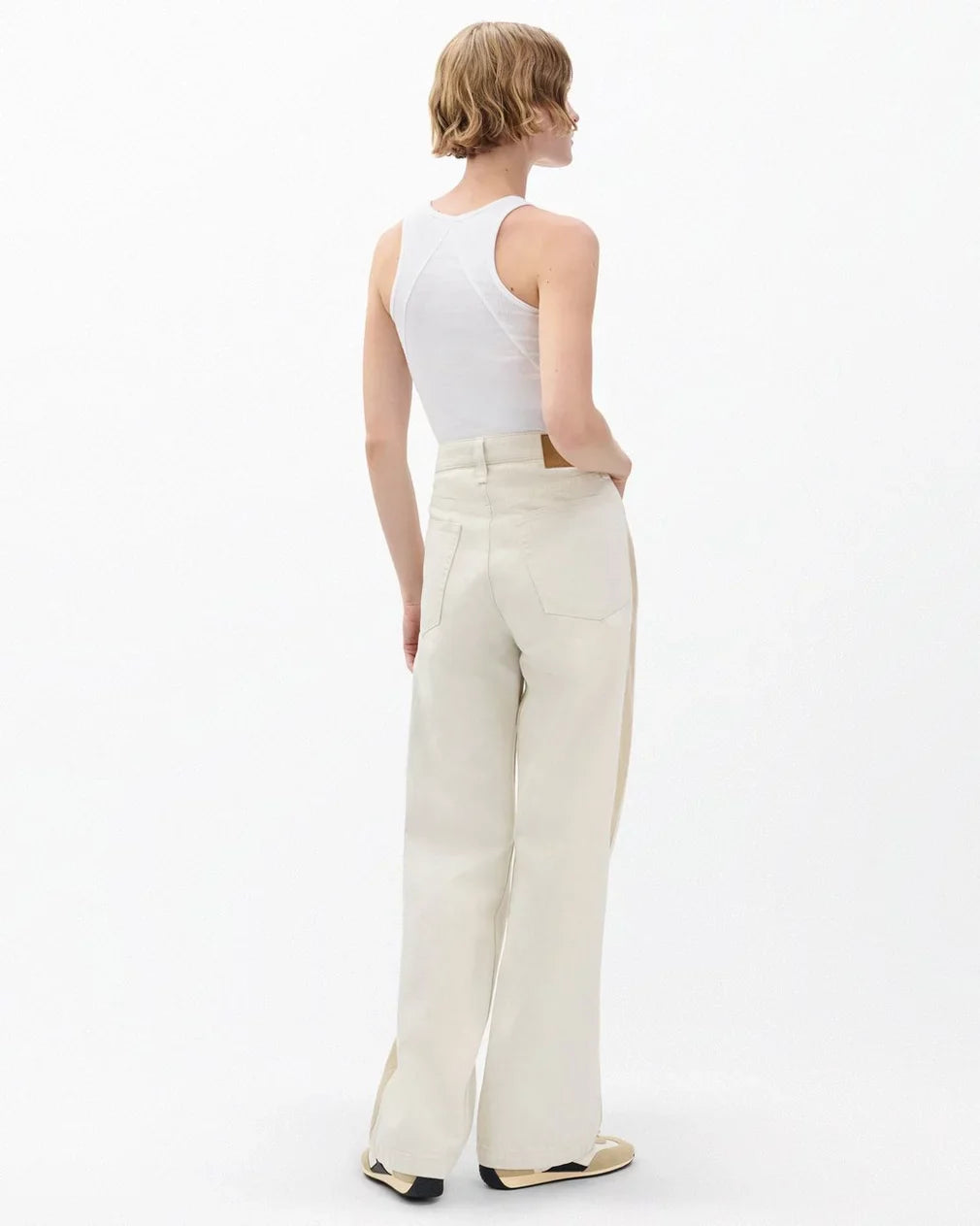 Logan Spliced Wide Pants