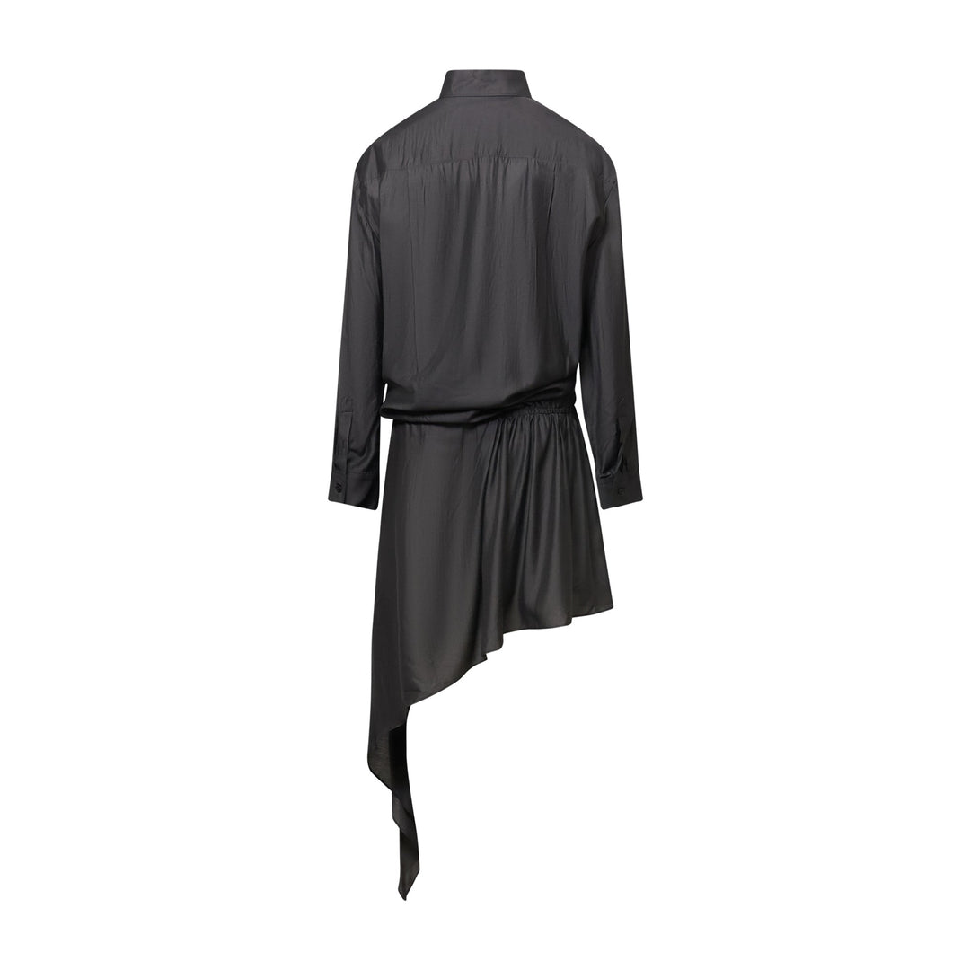 Asymmetrical Shirt Dress