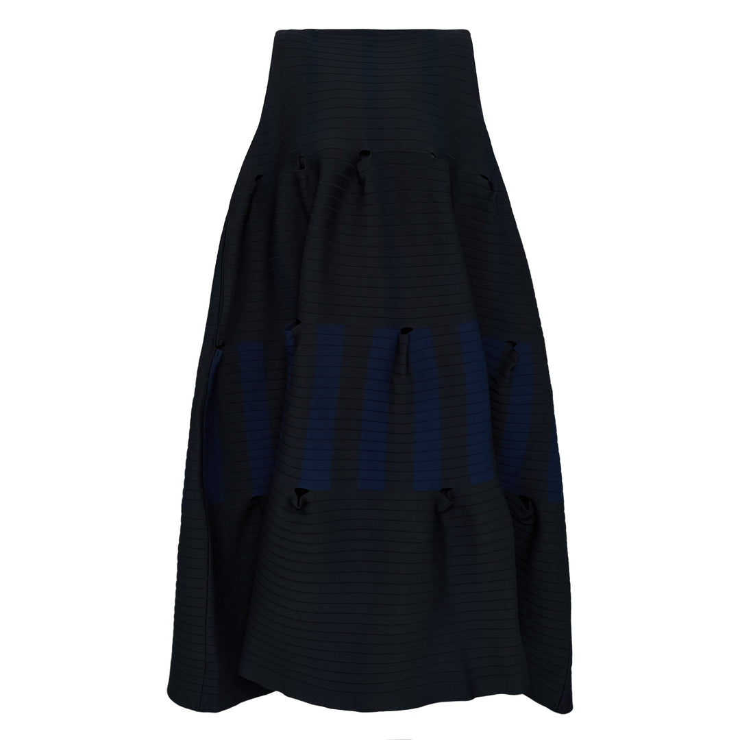 Terraced Sleeveless Mini Dress