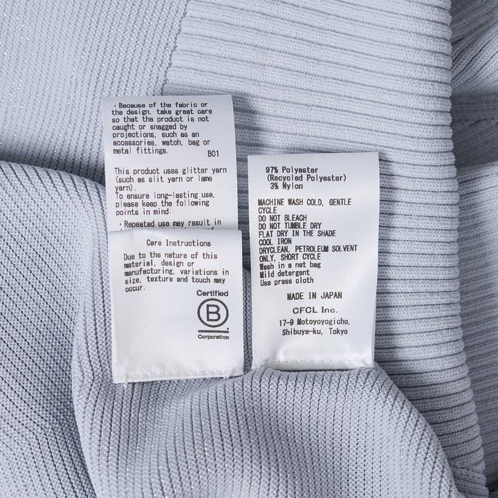 Pottery Glitter Round Neck Dress