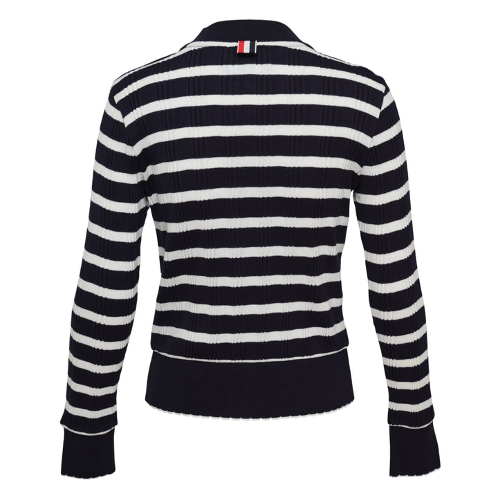 Long Sleeve Crew Neck Cardigan