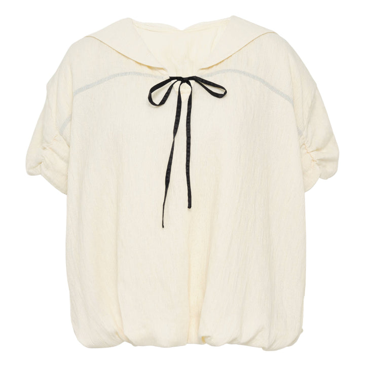 Balloon Fit With Bow Top