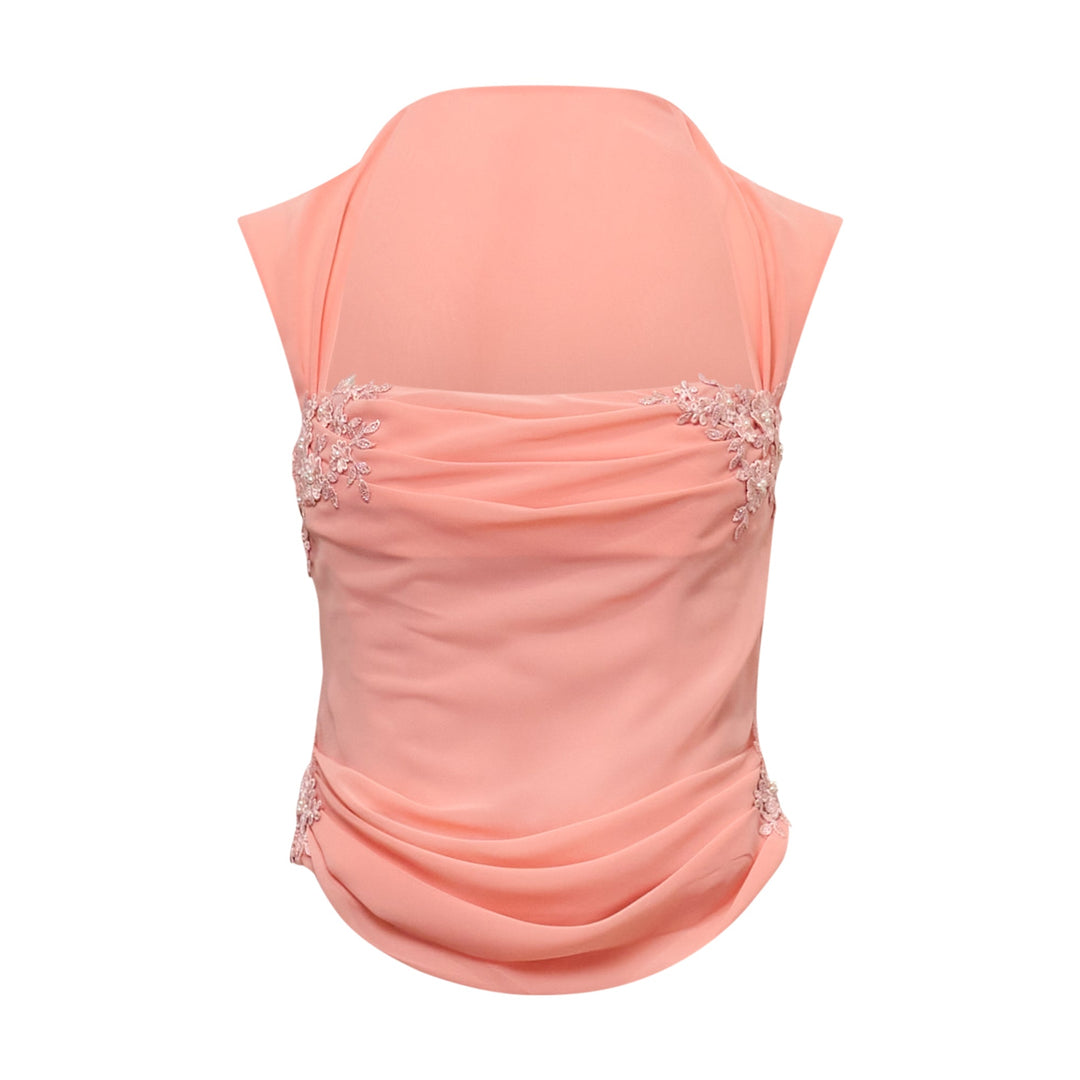 Belle Draped Lace Corset