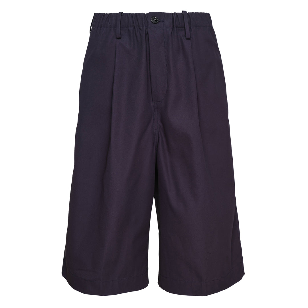 Crop Bermuda With Elastic Waist