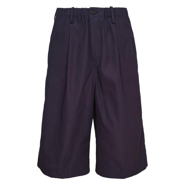 Crop Bermuda With Elastic Waist