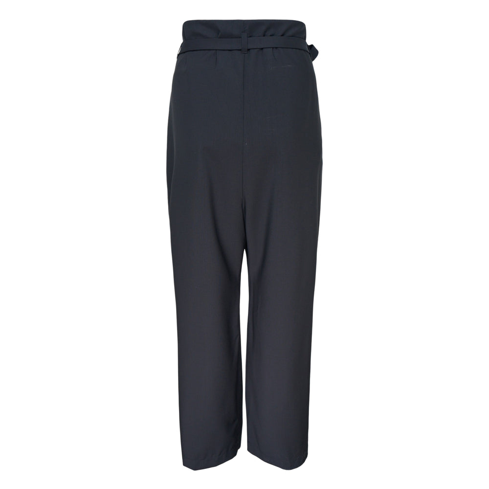 Fear of God High Rise Wrap Pants in deep navy with side tie waist and relaxed wide-leg silhouette