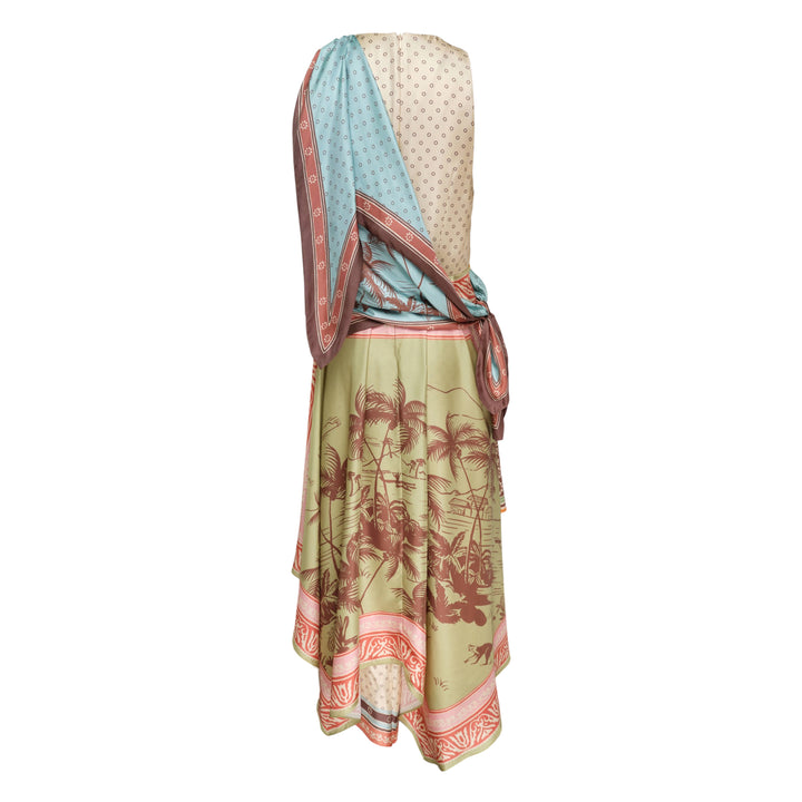 Alberta Scarf Midi Dress