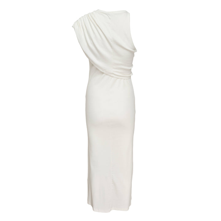 Courrèges Rib Twist Midi Dress – Available at Club 21, Official Retailer in Singapore, Malaysia & Thailand with Global Shipping Online