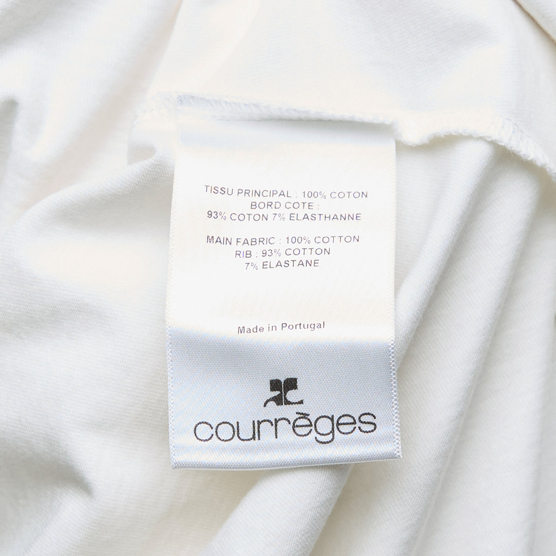 Courrèges Waisted Printed T-Shirt – Available at Club 21, Official Retailer in Singapore, Malaysia & Thailand with Global Shipping Online