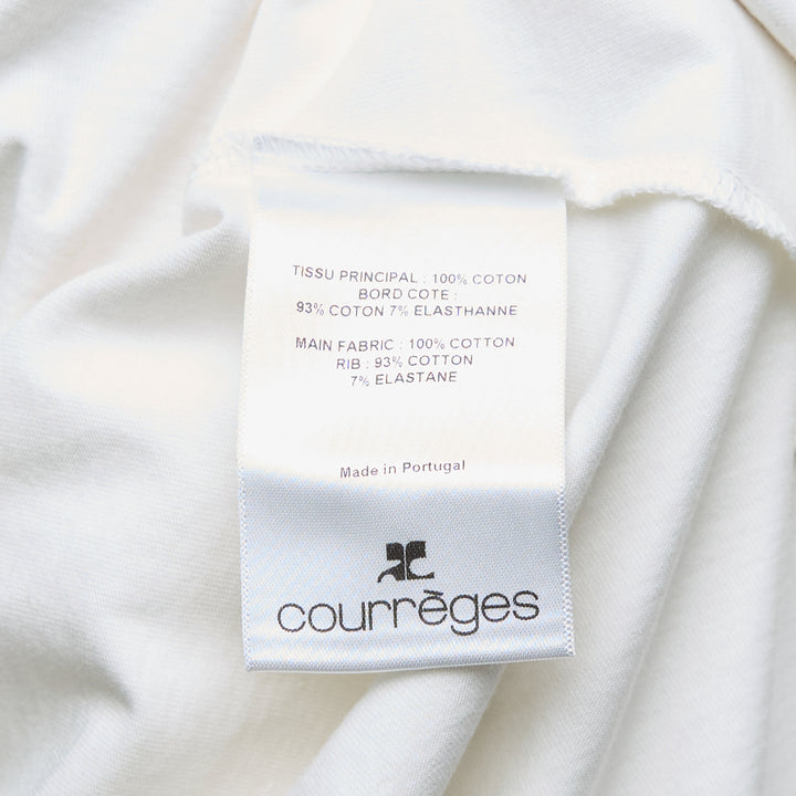Courrèges Waisted Printed T-Shirt – Available at Club 21, Official Retailer in Singapore, Malaysia & Thailand with Global Shipping Online
