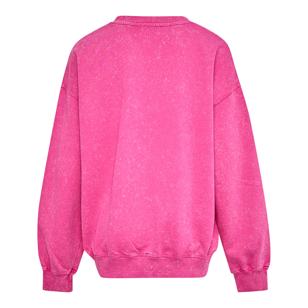 GANNI Isoli Crewneck Sweatshirt White Teddy – Available at Club 21, Official Retailer in Singapore, Malaysia & Thailand with Global Shipping Online
