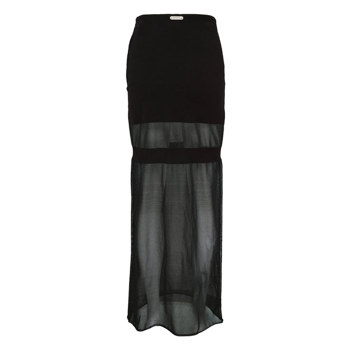 Gradient Knit Maxi Skirt