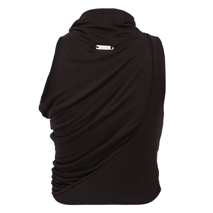 Asymmetric Draping Sleeveless Top