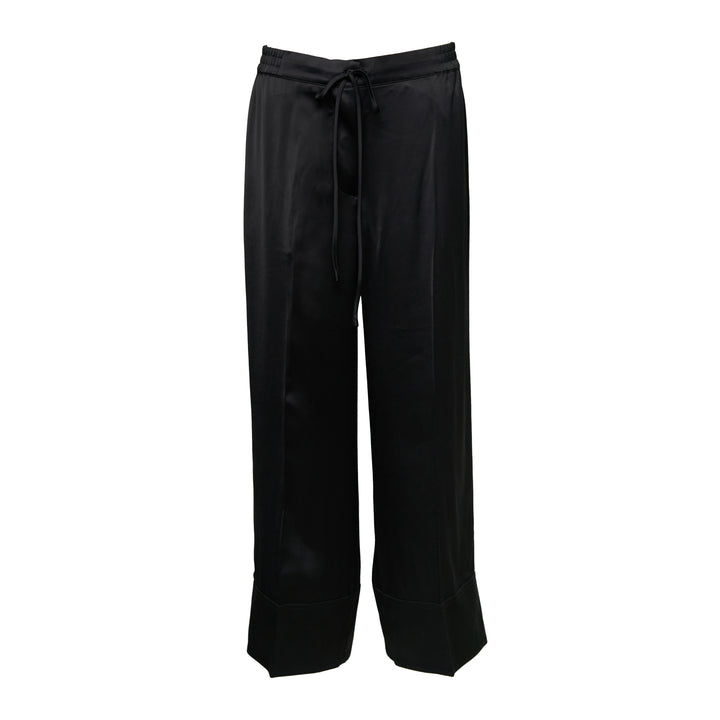 Satin Drawstring Trousers