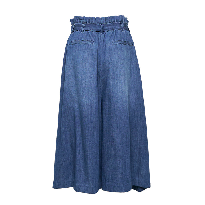 YCH Ruffled Waist Denim Skirt – Available at Club 21, Official Retailer in Singapore, Malaysia & Thailand with Global Shipping Online