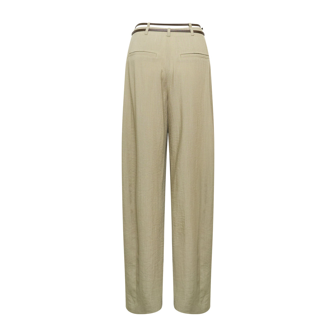 YCH Belted Tuck Pants – Available at Club 21, Official Retailer in Singapore, Malaysia & Thailand with Global Shipping Online