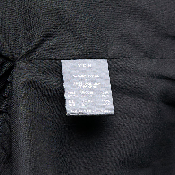 YCH Pleated Asymmetrical-Hem Vest – Available at Club 21, Official Retailer in Singapore, Malaysia & Thailand with Global Shipping Online