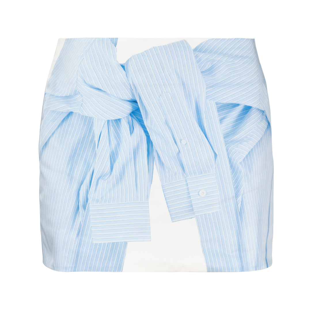 We11done White Womens Trompe-L'Oeil Shirt – Available at Club 21, Official Retailer in Singapore, Malaysia & Thailand with Global Shipping Online