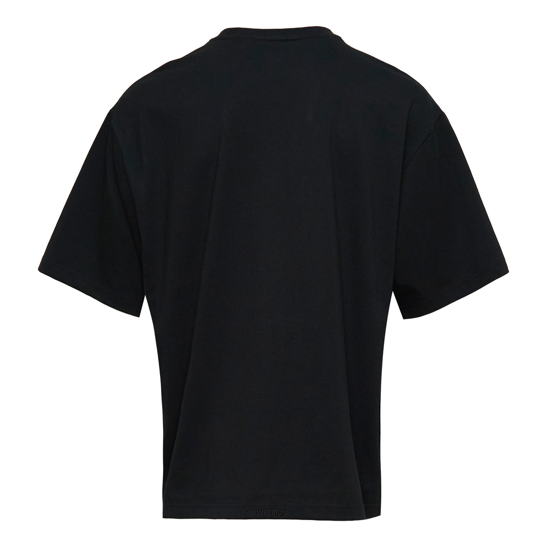 We11done Black Sticker Monster T-Shirt – Available at Club 21, Official Retailer in Singapore, Malaysia & Thailand with Global Shipping Online