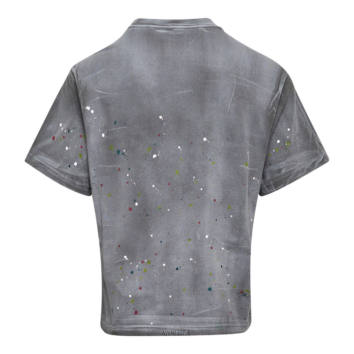 We11done Charcoal Dirty Painting T-Shirt – Available at Club 21, Official Retailer in Singapore, Malaysia & Thailand with Global Shipping Online
