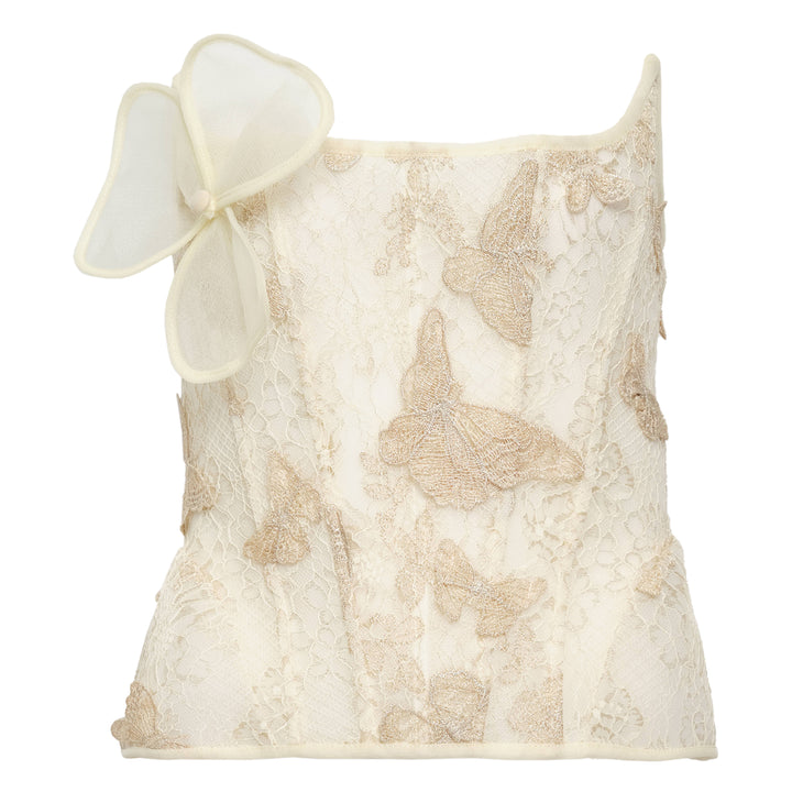 Embroidered Butterfly Lace Dress