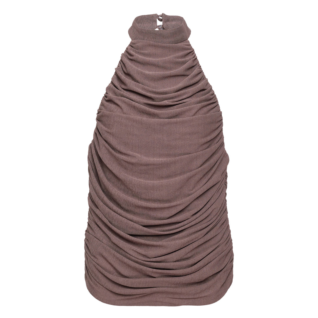 Ruched Halter Top
