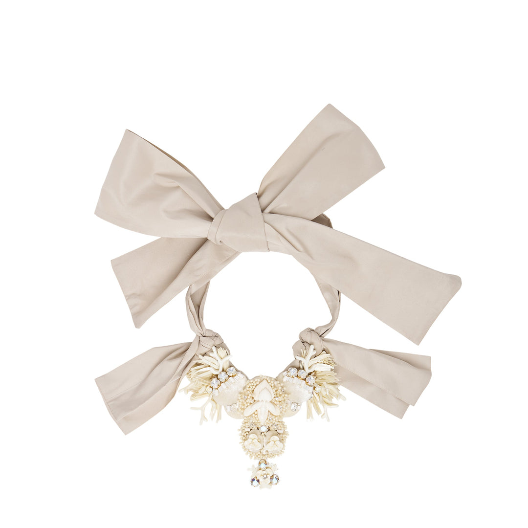 Mix Crystals Beads Embellished Necklace