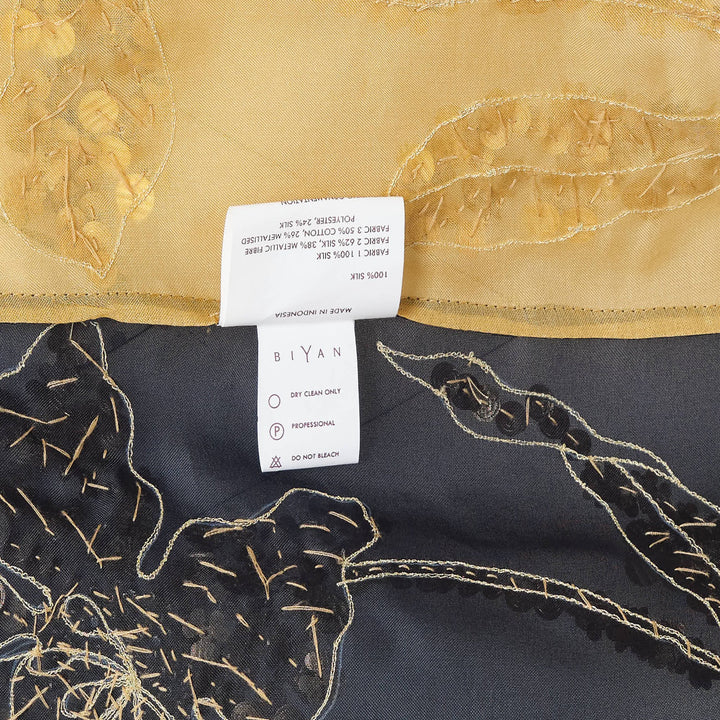 Embellished Duo Tone Organza Top